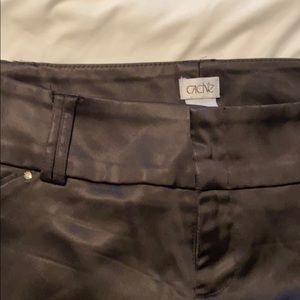 Satin formal cache dress pants